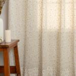 Roman Çizgili %100 Pamuk Geometrik Perde