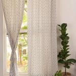 Diamond Yard %100 Pamuk Geometrik Perde