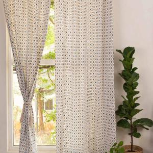 Diamond Yard %100 Pamuk Geometrik Perde