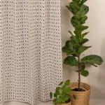 Diamond Yard %100 Pamuk Geometrik Perde