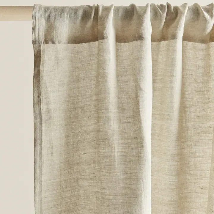 YIKANMIŞ KETEN PERDE