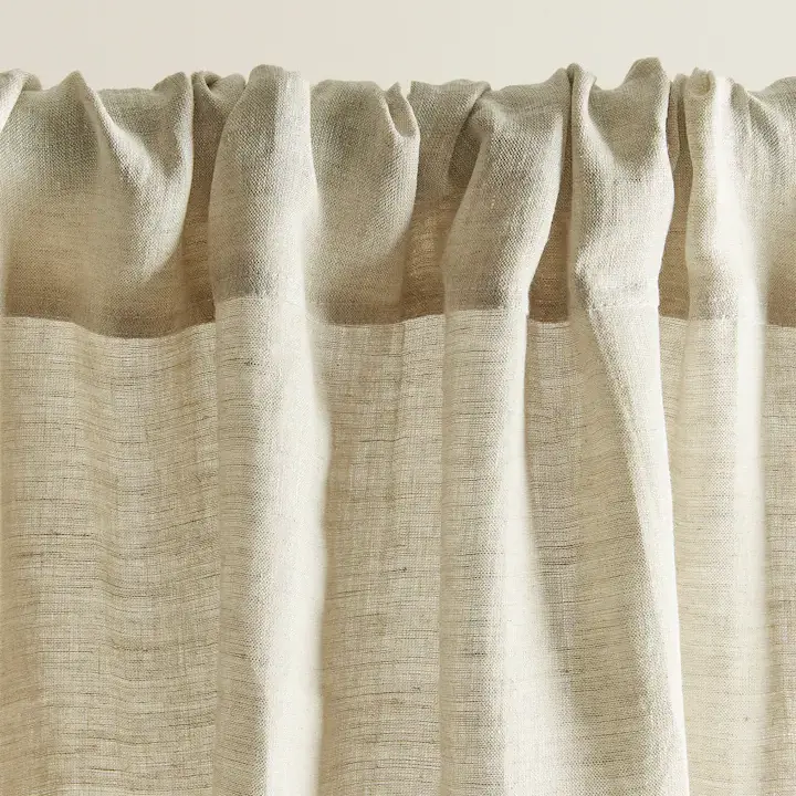 YIKANMIŞ KETEN PERDE